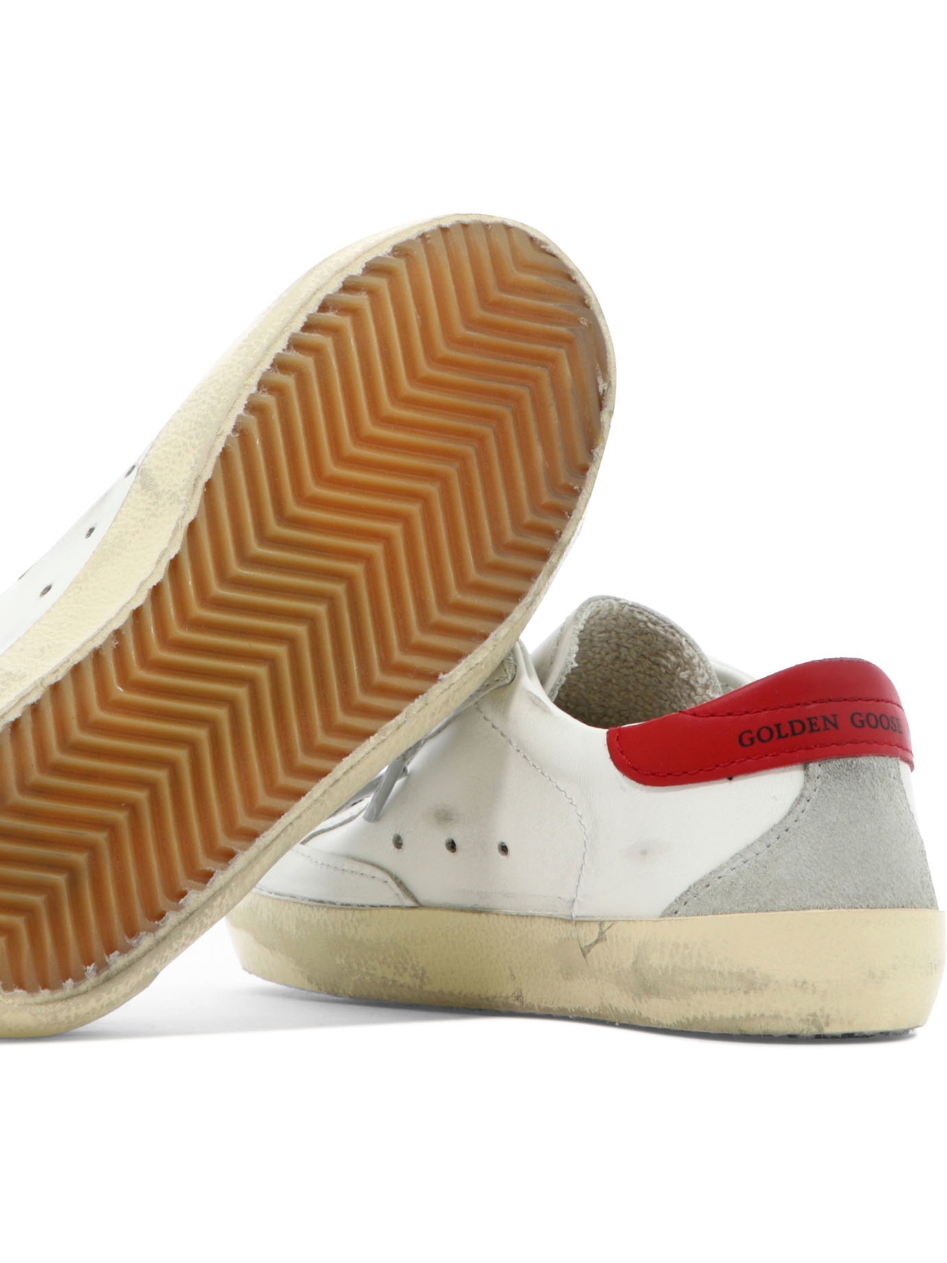 GOLDEN GOOSE KIDS White Super-Star sneakers